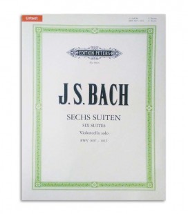 Bach 6 Suites para Violoncelo BWV 1007 1012 Peters