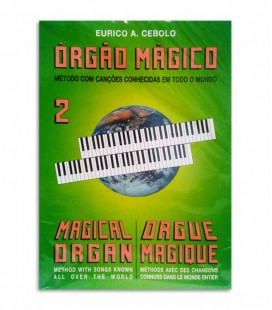 Livro Eurico Cebolo OM 2 Método Órgão Mágico 2