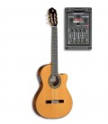 Alhambra 5P CT E2 Guitarra Clássica Equalizador  Estreita Cedro Pau Santo