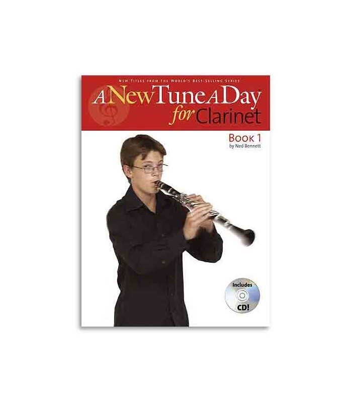 Foto da capa do livro A New Tune a Day Clarinet book 1 