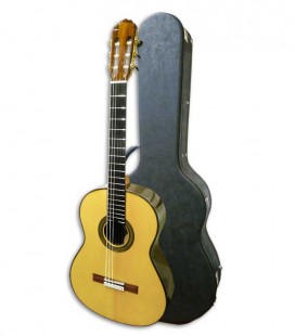 Guitarra Clássica Luthier Teodoro Perez Concerto Spruce e Madagascar Rosewood com Estojo